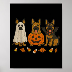 Soky Shepherd Squad German Shepherd  Poster
