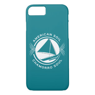 Sol américain, coque iphone d'âme de Chamorro