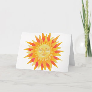 Sol birthday greeting card for sister