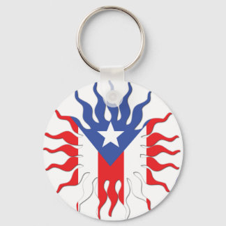Sol Boricua Keychain