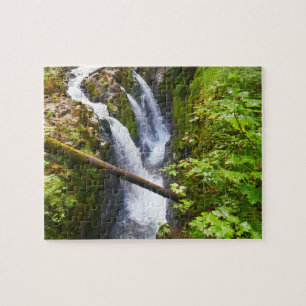 Sol Duc Falls I at Olympic National Park Jigsaw Puzzle