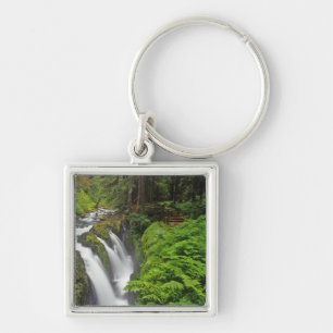 Sol Duc Falls in Olympic National Park in 2 Keychain