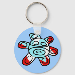 Sol Taíno Keychain