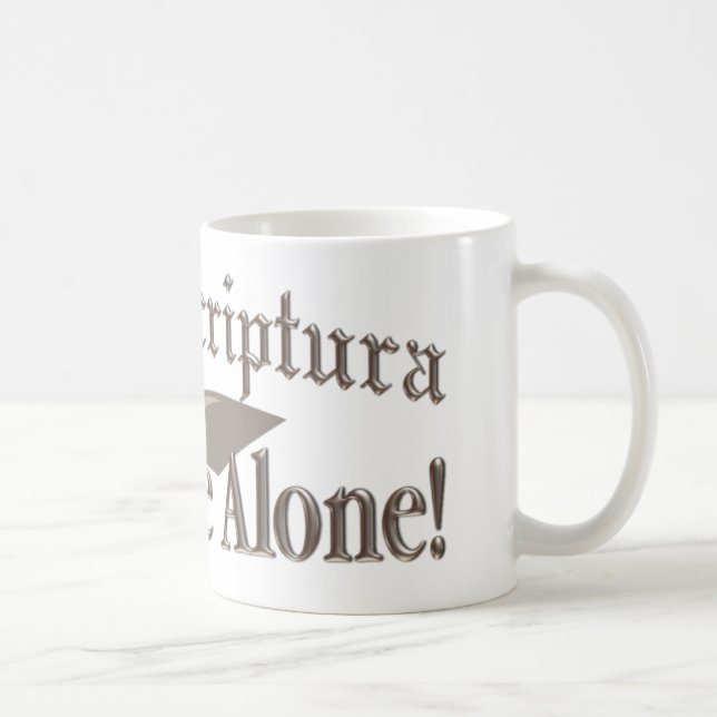 Sola Scriptura-mug Coffee Mug (Right)