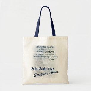 Sola Scriptura/ Scripture Alone Tote Bag