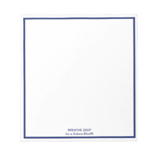 Solace Mind® Breathe Deep Notepad