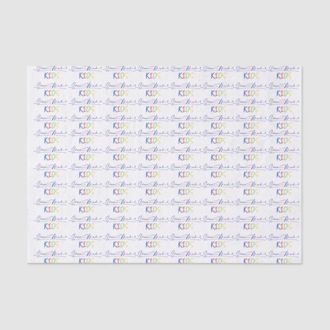 Solace Mind® Kids Gift Tissue Paper (Front)