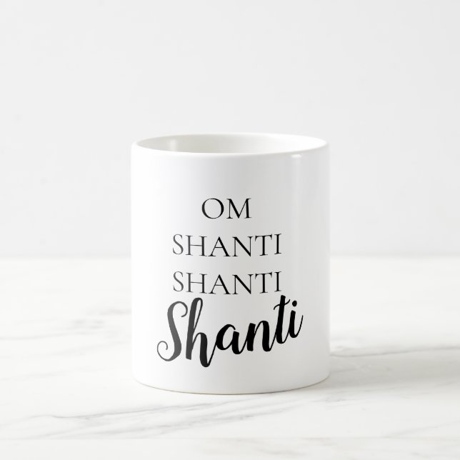 Solace Mind® OM Shanti Mug (Center)
