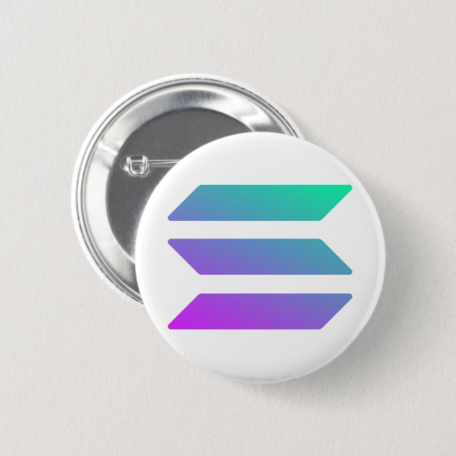 Solana 2 Inch Round Button (Front & Back)
