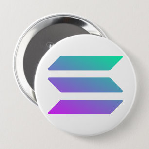 Solana 4 Inch Round Button