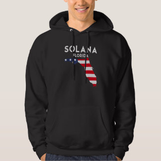 Solana Florida USA State America Travel Floridian Hoodie