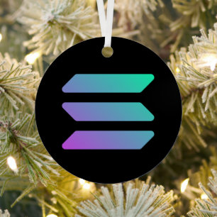 Solana Metal Ornament