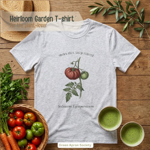 Solanum Lycopersicum Heirloom Tomato Tri-Blend Shirt