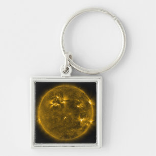 Solar activity on the Sun 4 Keychain