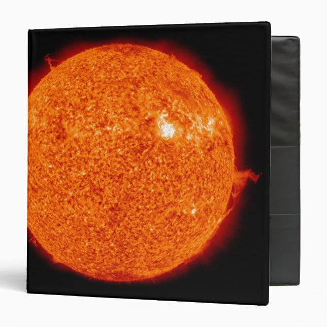 Solar activity on the Sun Binder (Front/Inside)