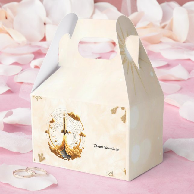 "Solar Ascent" Favor Box (Wedding)