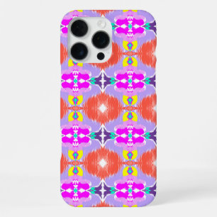 Solar Bloom Kaleidoscope Throw Pillow iPhone 16 Pro Max Case