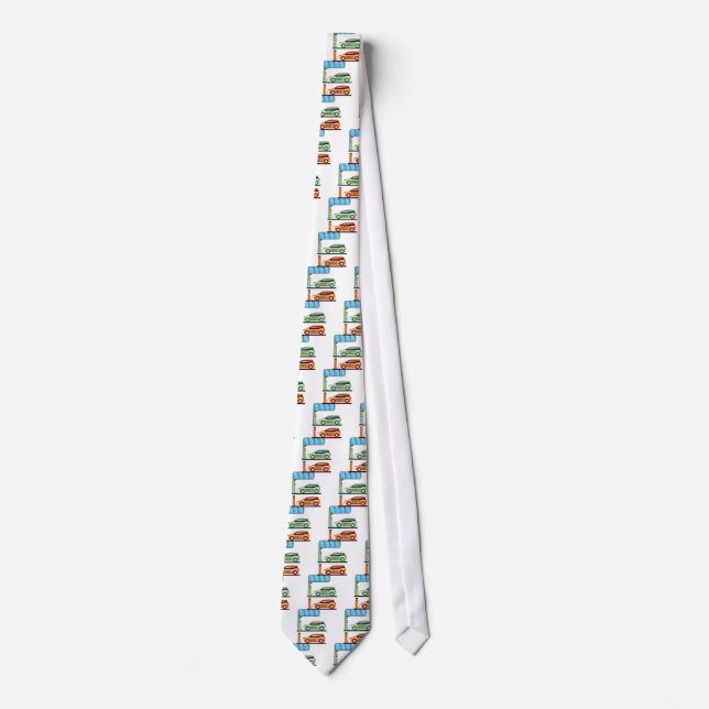 Solar Charging Station Electric Vehicle Tie (Front)