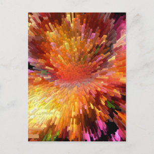 Solar Cube Blast Postcard