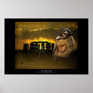Solar Deity (Lleu) Poster
