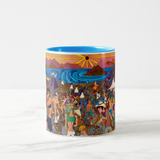 Solar Eclipse 2012 Two-Tone Coffee Mug
