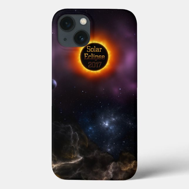 Solar Eclipse 2017 Nebula Bloom Case-Mate iPhone Case (Back)