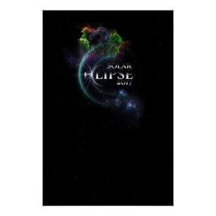 Solar Eclipse 2017 Perfect Poster