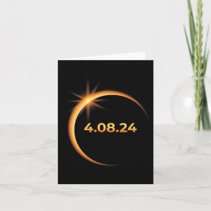 Solar Eclipse 2024 America Totality 04 08 24 Sprin Card