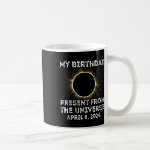 Solar Eclipse 2024 Birthday Present 4.8.24 Totalit Coffee Mug