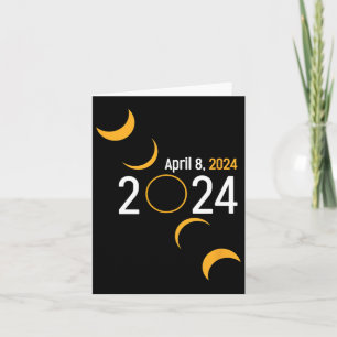 Solar Eclipse 2024  Card