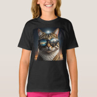 Solar Eclipse,2024 Cat Wearing Solar Eclips Glasse