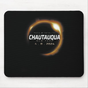 Solar Eclipse 2024 Chautauqua New York April 8 202 Mouse Pad