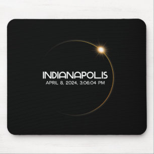 Solar Eclipse 2024 City Mouse Pad