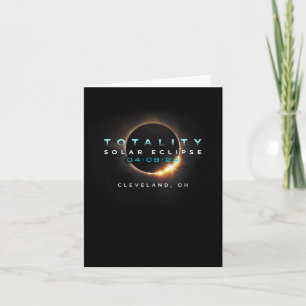 Solar Eclipse 2024 Cleveland Card