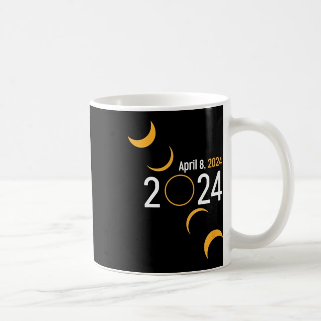Solar Eclipse 2024  Coffee Mug (Right)