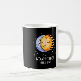 Solar Eclipse 2024 Cute Solar Eclipse Kids Boys Gi Coffee Mug