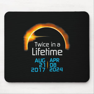 Solar Eclipse 2024 Cute Solar Eclipse Kids Toddler Mouse Pad