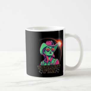Solar Eclipse 2024 For Texas 08 24 Totality Y'all Coffee Mug