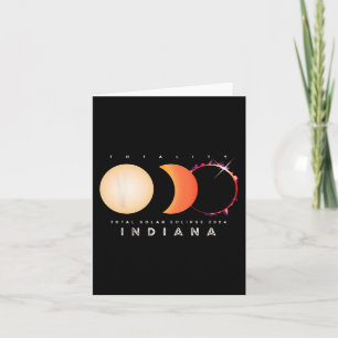 Solar Eclipse 2024 Indiana Total Eclipse America G Card