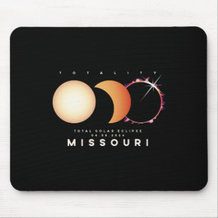 Solar Eclipse 2024 Missouri Total Eclipse Astronom Mouse Pad