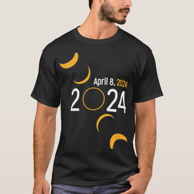 Solar Eclipse 2024  T-Shirt (Front)