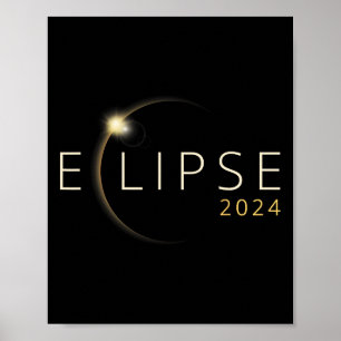 Solar Eclipse 2024 Total Solar Eclipse 4.08.24 1  Poster