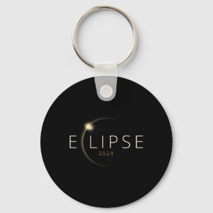 Solar Eclipse 2024 Total Solar Eclipse 4.08.24 Keychain