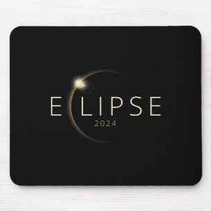 Solar Eclipse 2024 Total Solar Eclipse 4.08.24  Mouse Pad