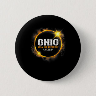 Solar Eclipse 2024 Total Solar Eclipse April 8 202 2 Inch Round Button