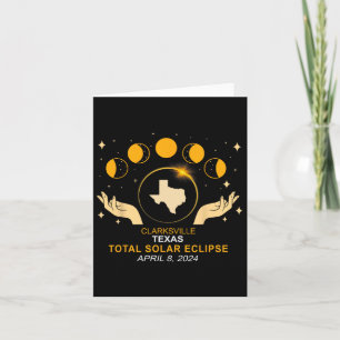 Solar Eclipse 2024 Totality April 8  Card