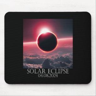 Solar Eclipse April 2024 04.08.24 Mouse Pad