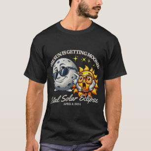 Solar Eclipse April 2024 Sun Is Getting Mooned  T-Shirt