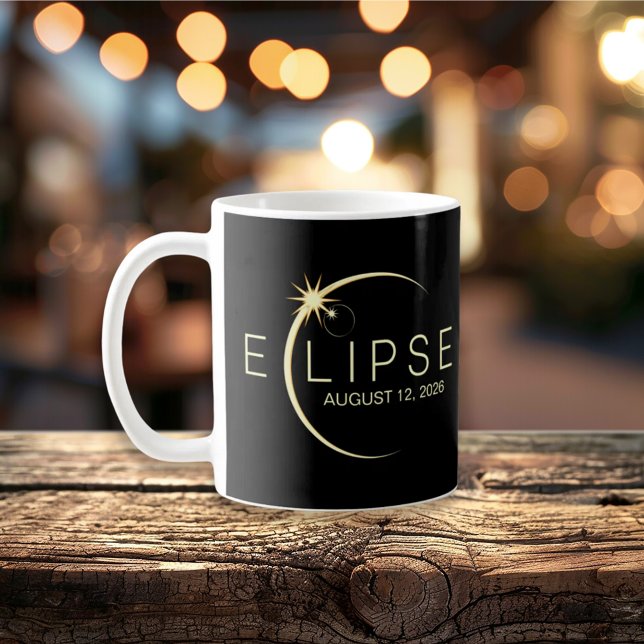 Solar Eclipse Astronomy Event 2026 Coffee Mug (Solar Eclipse Astronomy Event 2026 Coffee Mug)