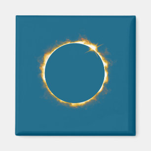 Solar Eclipse August 21 2017 Design Magnet